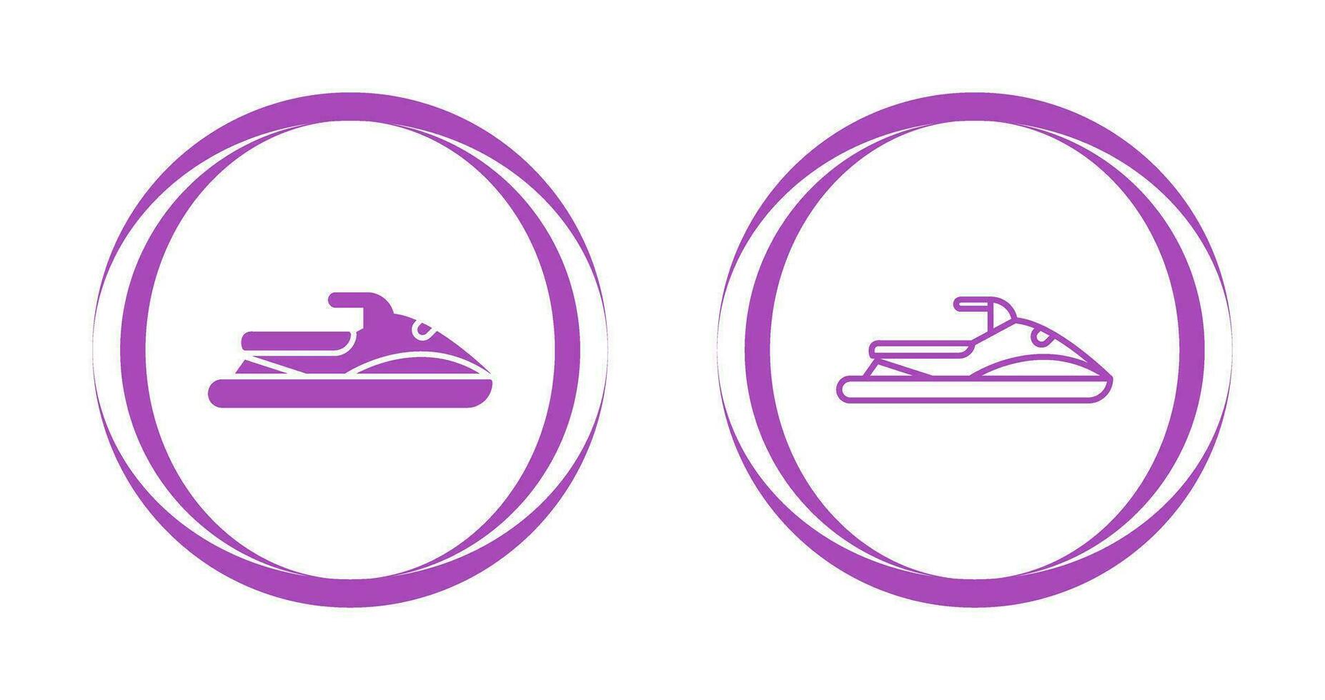 Jet Ski Vector Icon