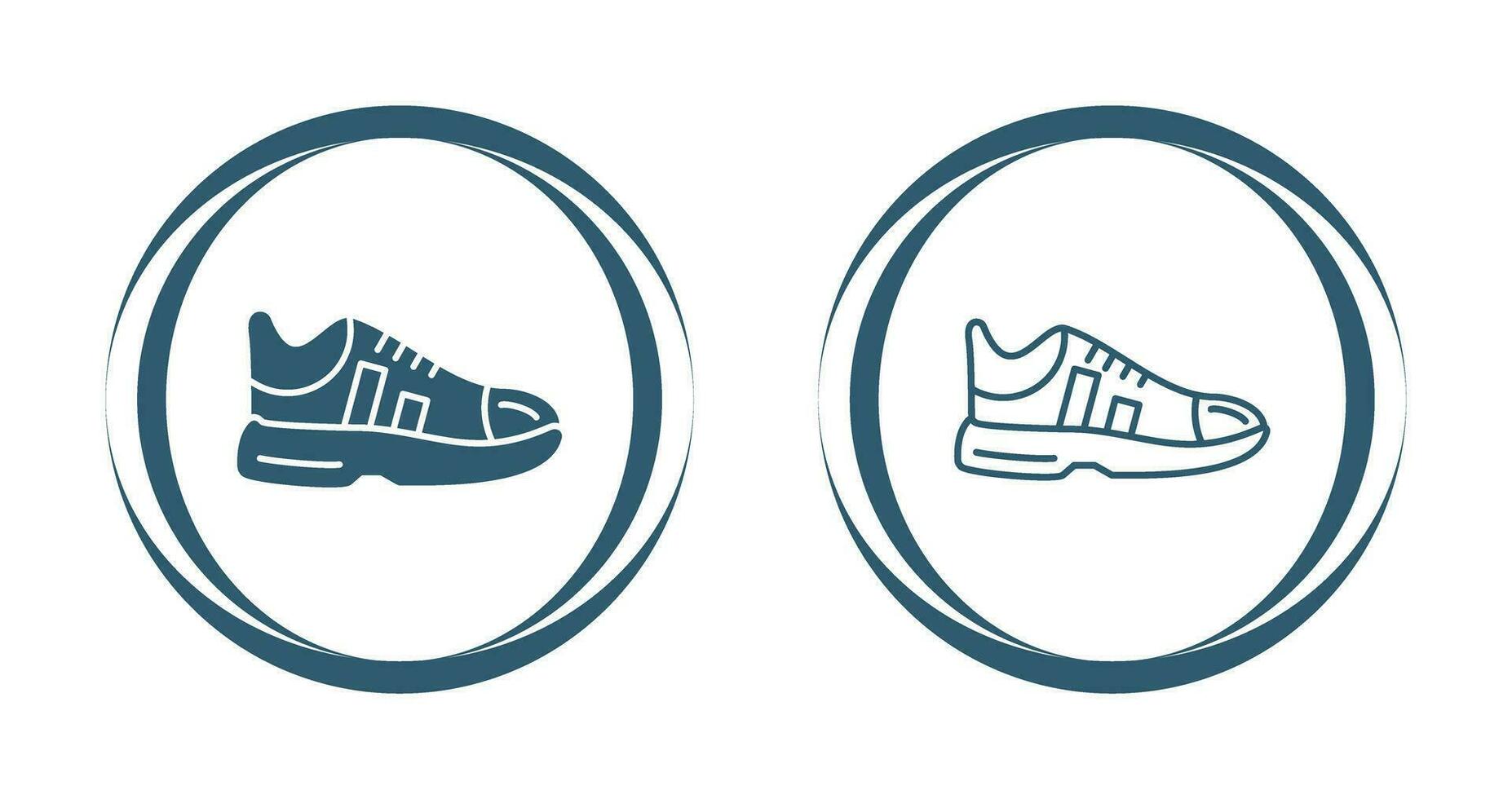 icono de vector de zapatillas