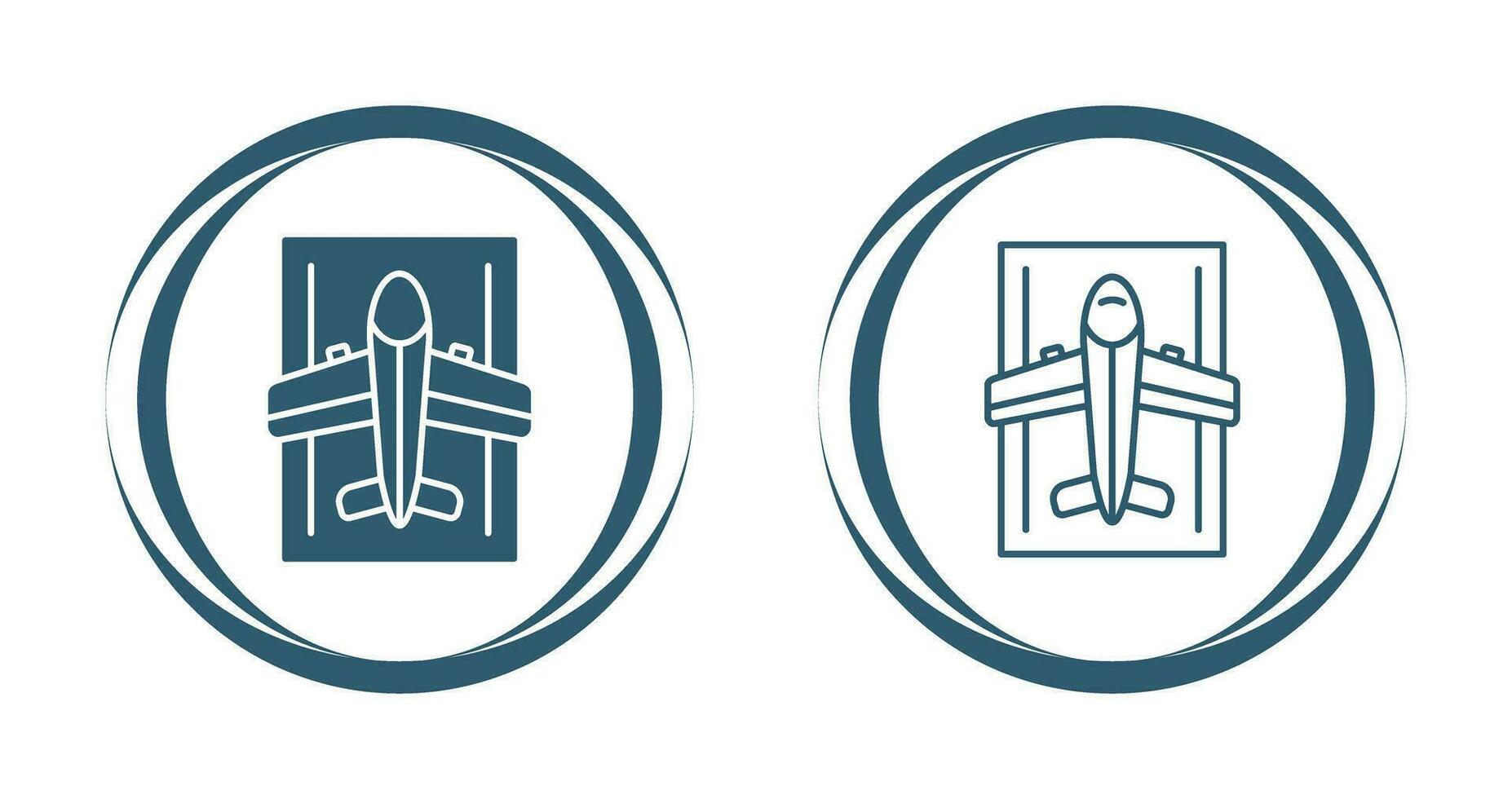 Runway Vector Icon