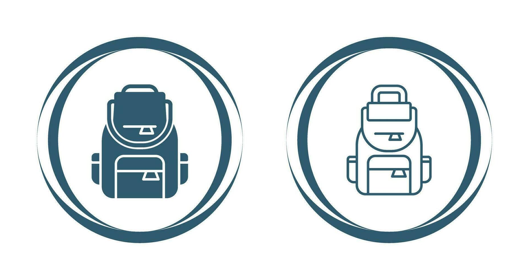 Backpack Vector Icon