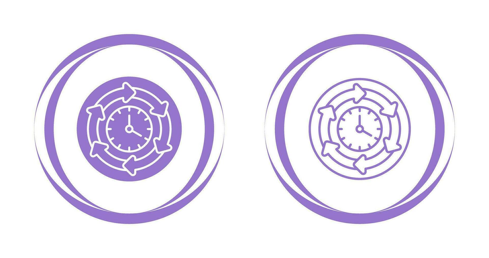 Processing Time Vector Icon