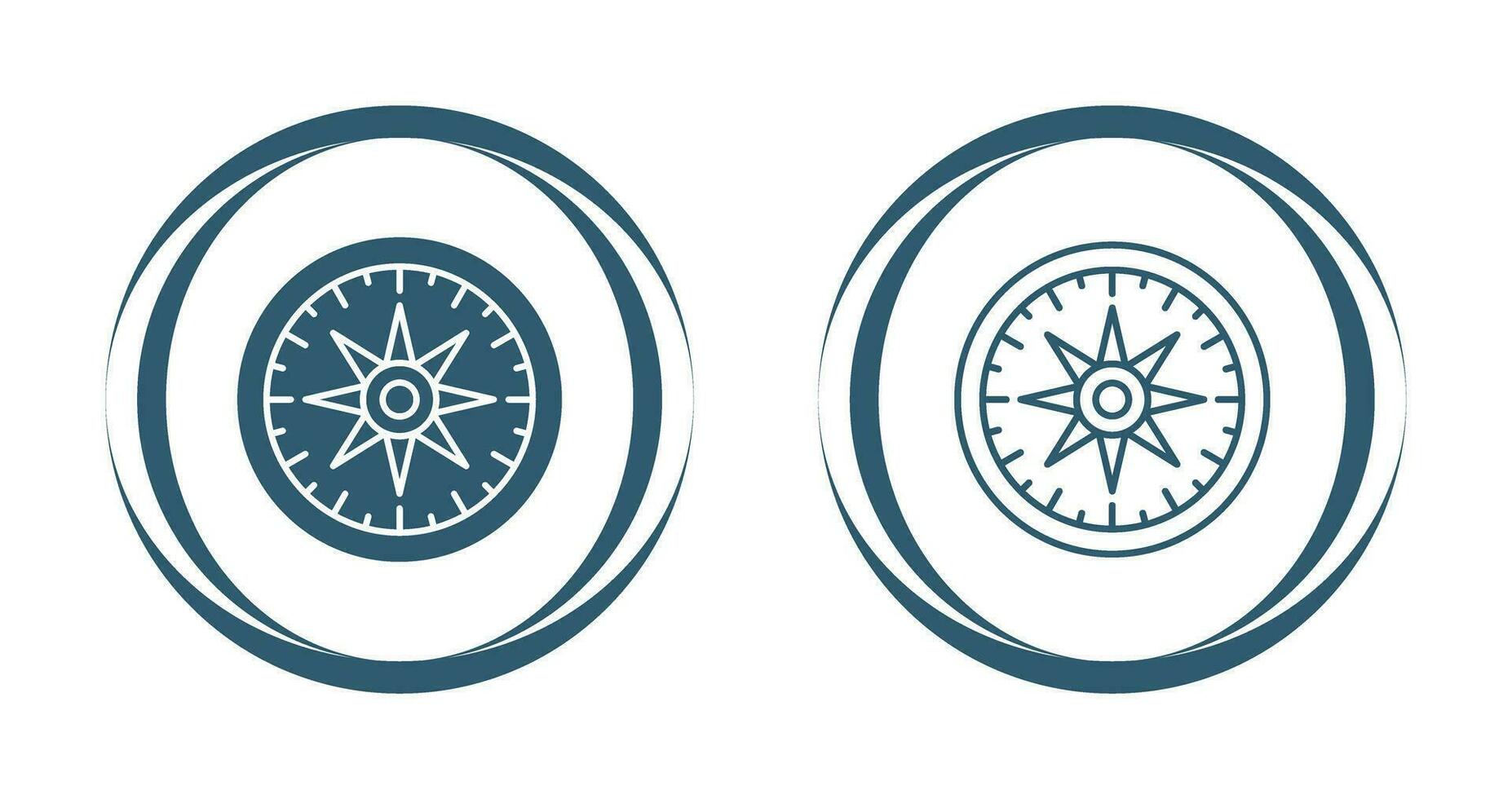 Compass Vector Icon