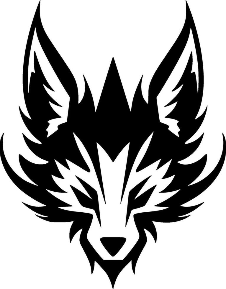 Fox - Minimalist and Flat Logo - Vector illustration