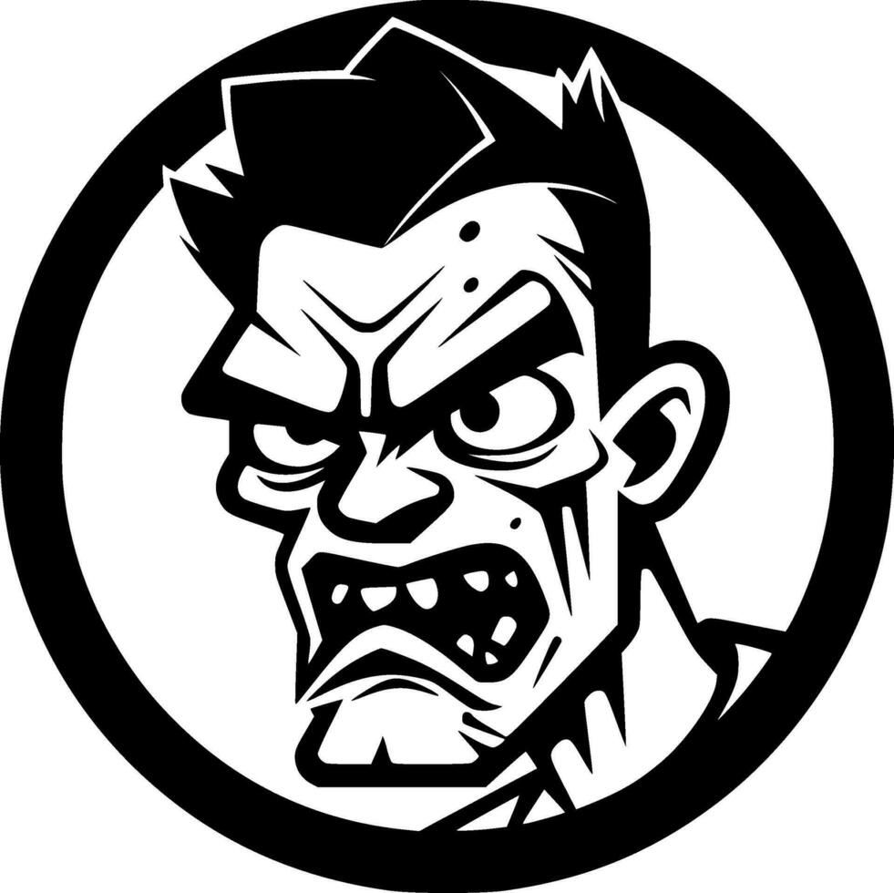 Zombie - High Quality Vector Logo - Vector illustration ideal for T-shirt graphic