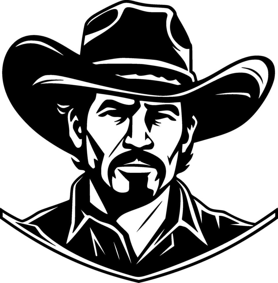 Western - High Quality Vector Logo - Vector illustration ideal for T-shirt graphic