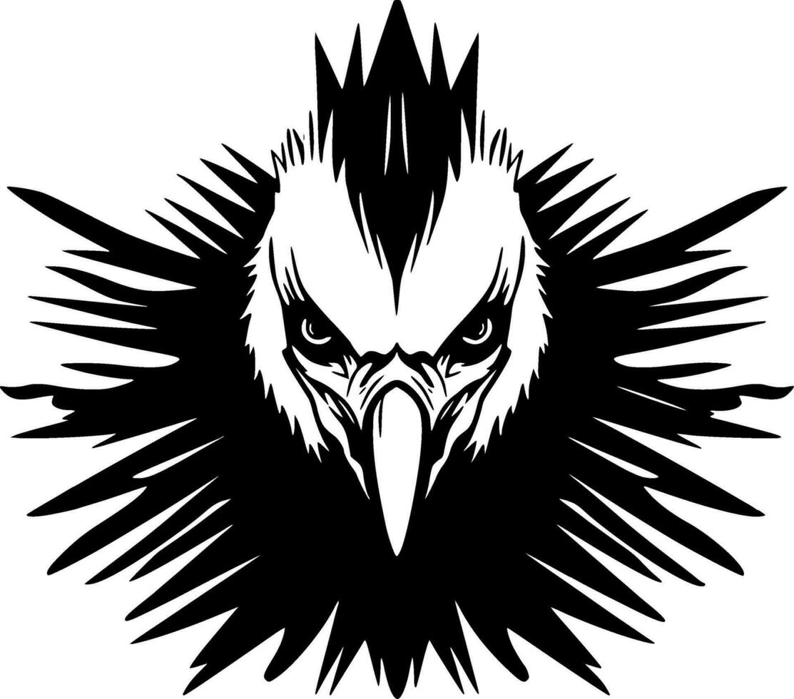 Vulture - High Quality Vector Logo - Vector illustration ideal for T-shirt graphic