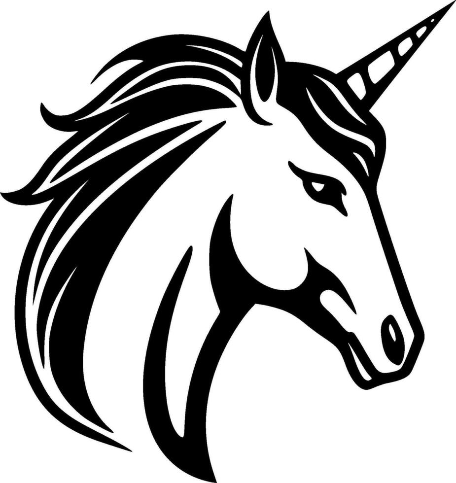 Unicorn - High Quality Vector Logo - Vector illustration ideal for T-shirt graphic