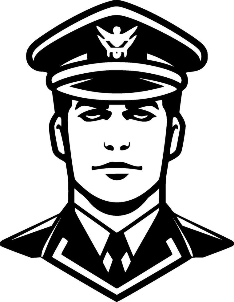 Military - High Quality Vector Logo - Vector illustration ideal for T-shirt graphic