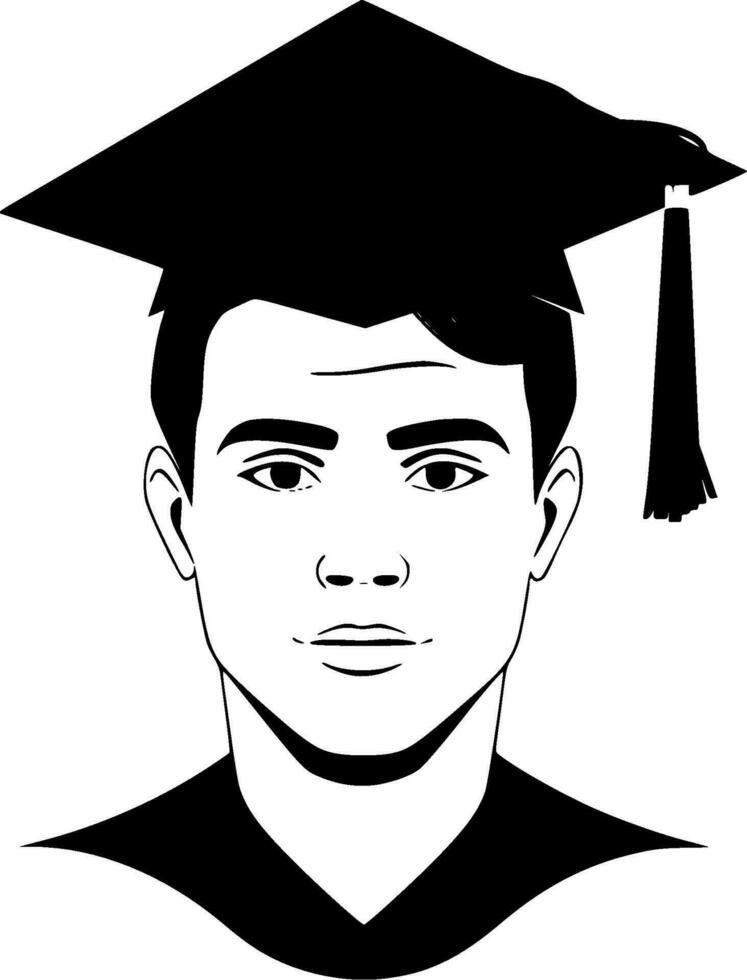 Grade - Black and White Isolated Icon - Vector illustration