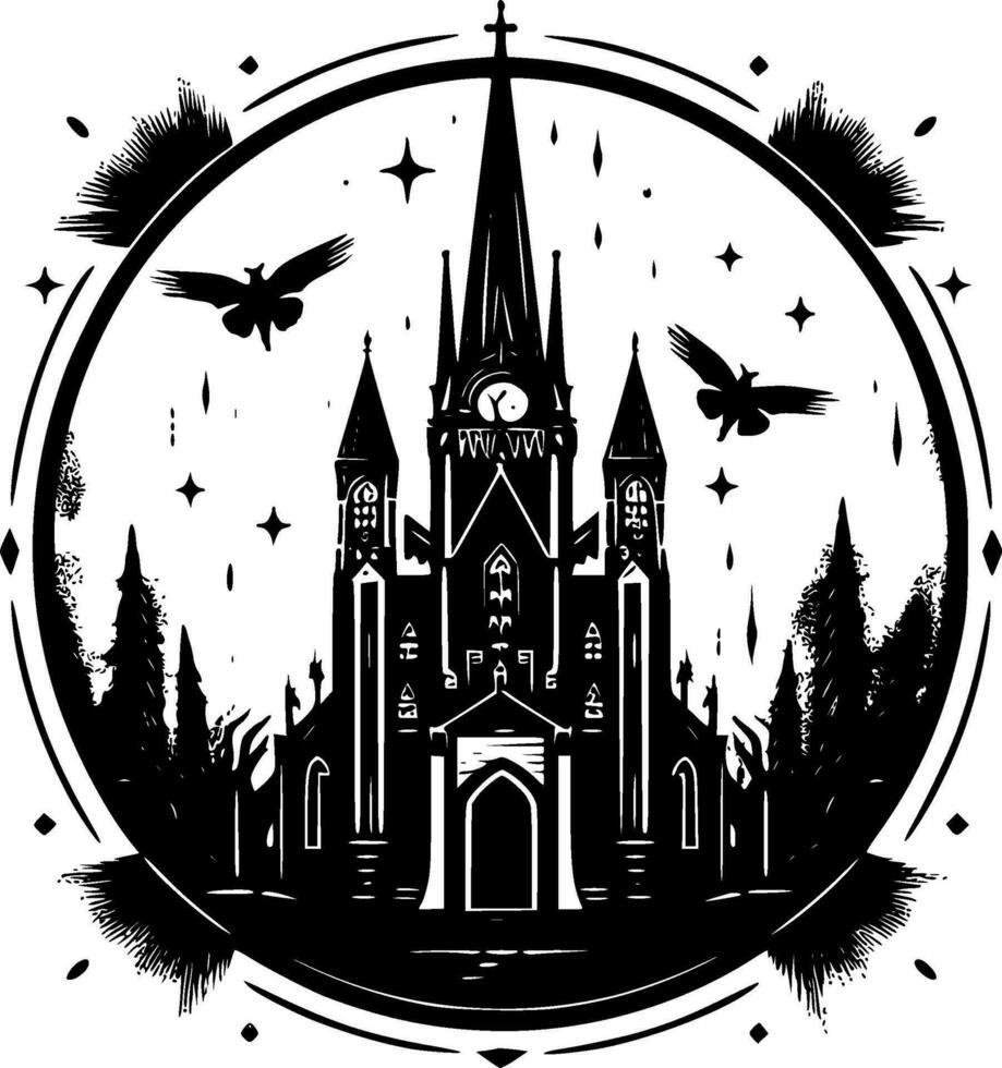 Gothic - High Quality Vector Logo - Vector illustration ideal for T-shirt graphic