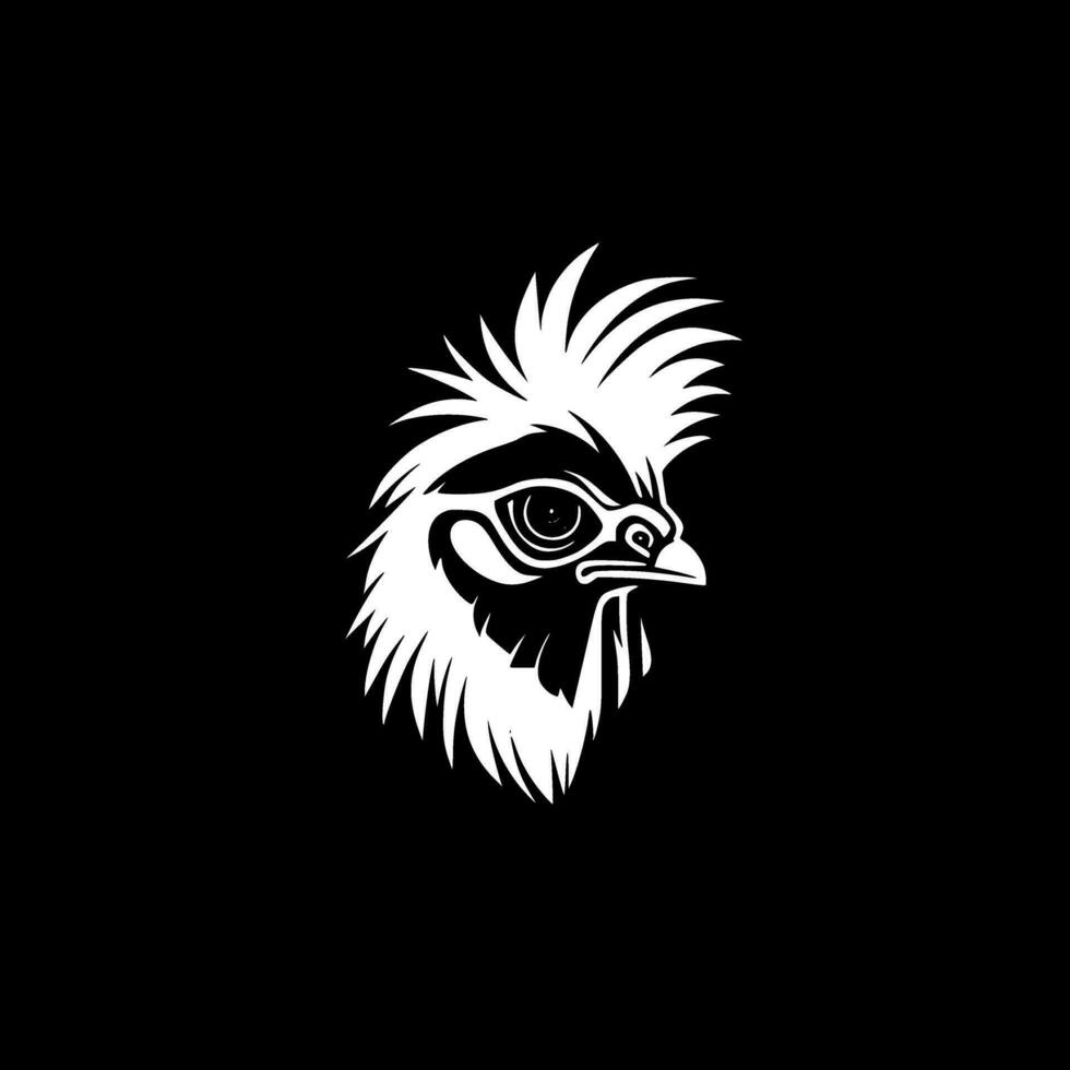 pollo, minimalista y sencillo silueta - vector ilustración