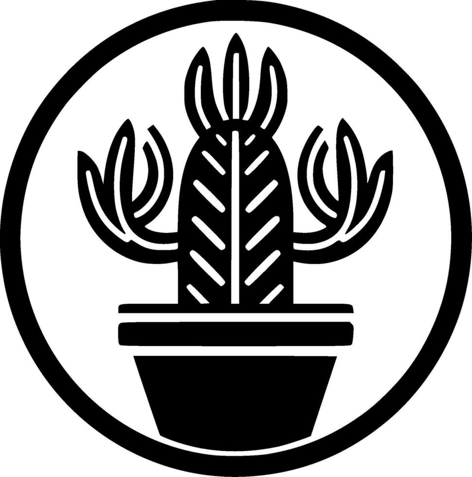 Cactus - High Quality Vector Logo - Vector illustration ideal for T-shirt graphic