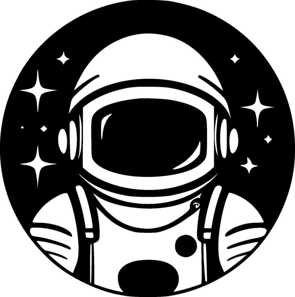 Astronaut - High Quality Vector Logo - Vector illustration ideal for T-shirt graphic