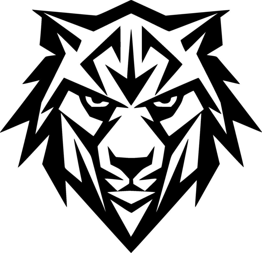 Tiger - High Quality Vector Logo - Vector illustration ideal for T-shirt graphic