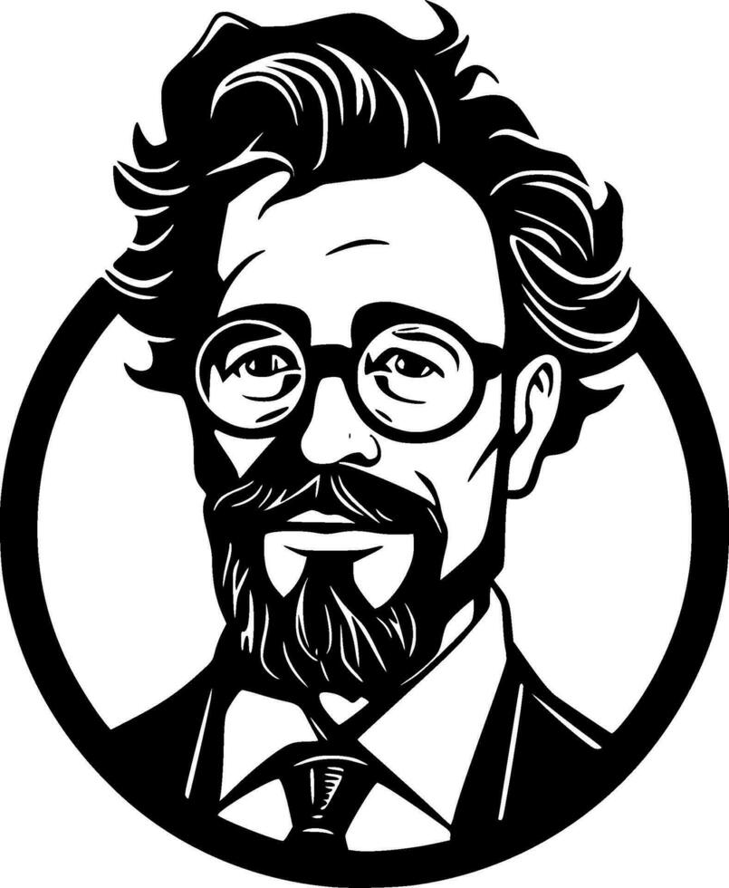 profesor - alto calidad vector logo - vector ilustración ideal para camiseta gráfico