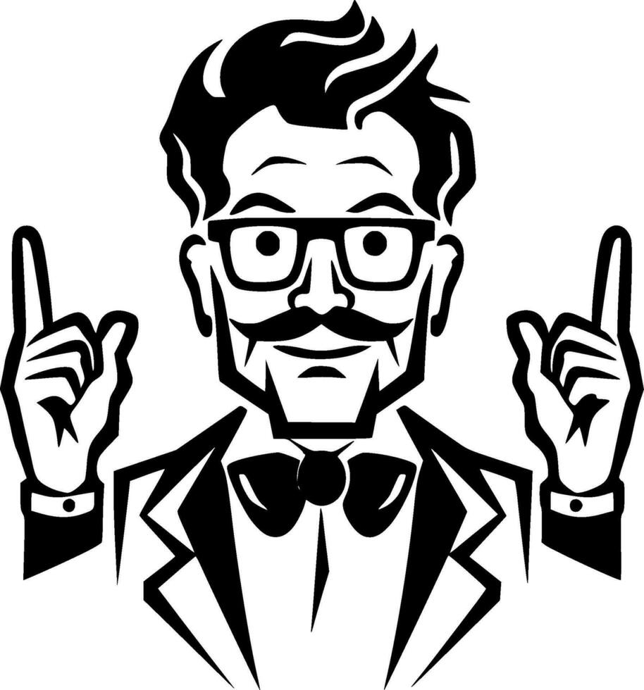 Teacher - High Quality Vector Logo - Vector illustration ideal for T-shirt graphic