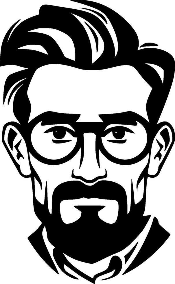 Teacher - High Quality Vector Logo - Vector illustration ideal for T-shirt graphic