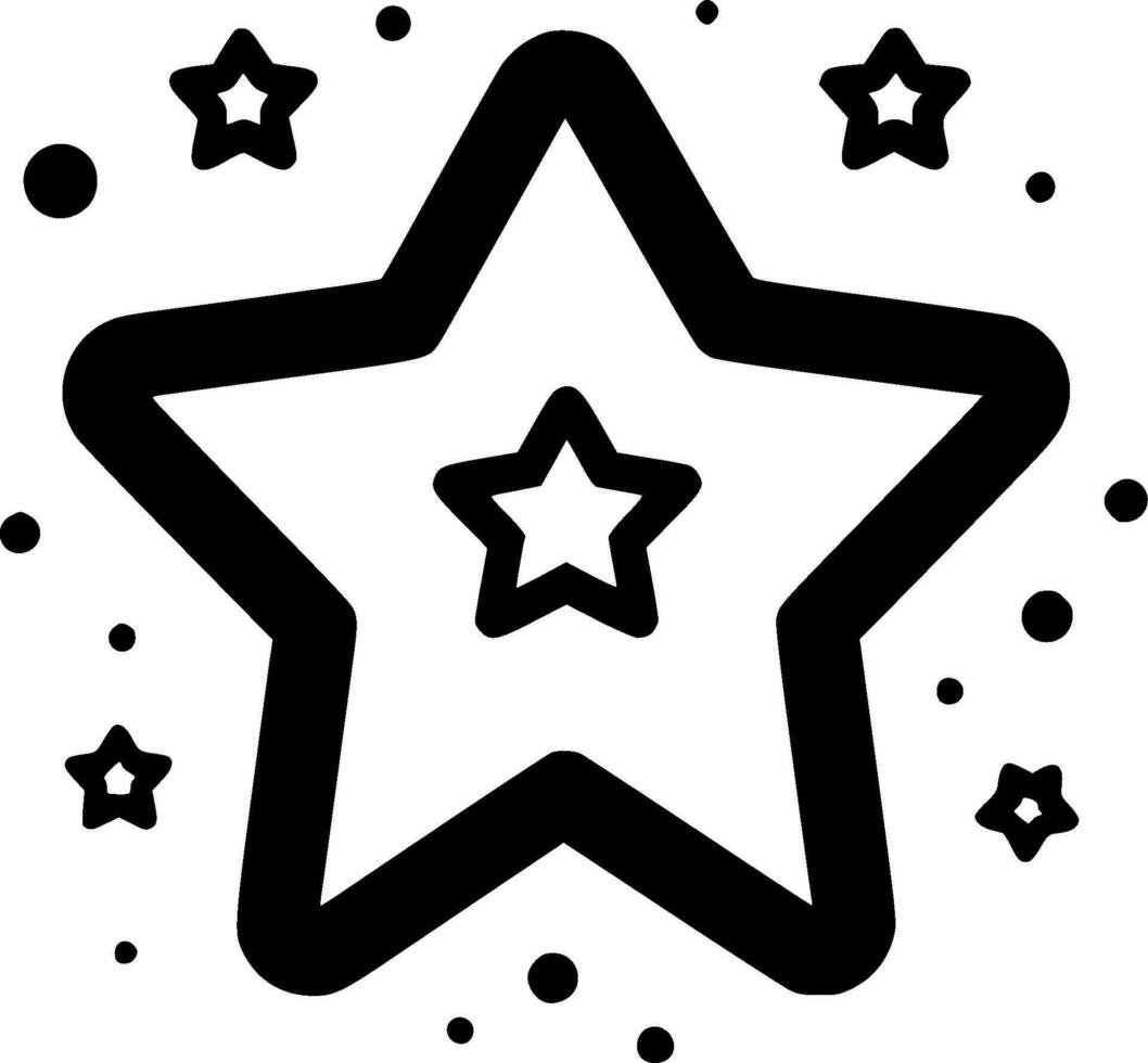 Stars - High Quality Vector Logo - Vector illustration ideal for T-shirt graphic