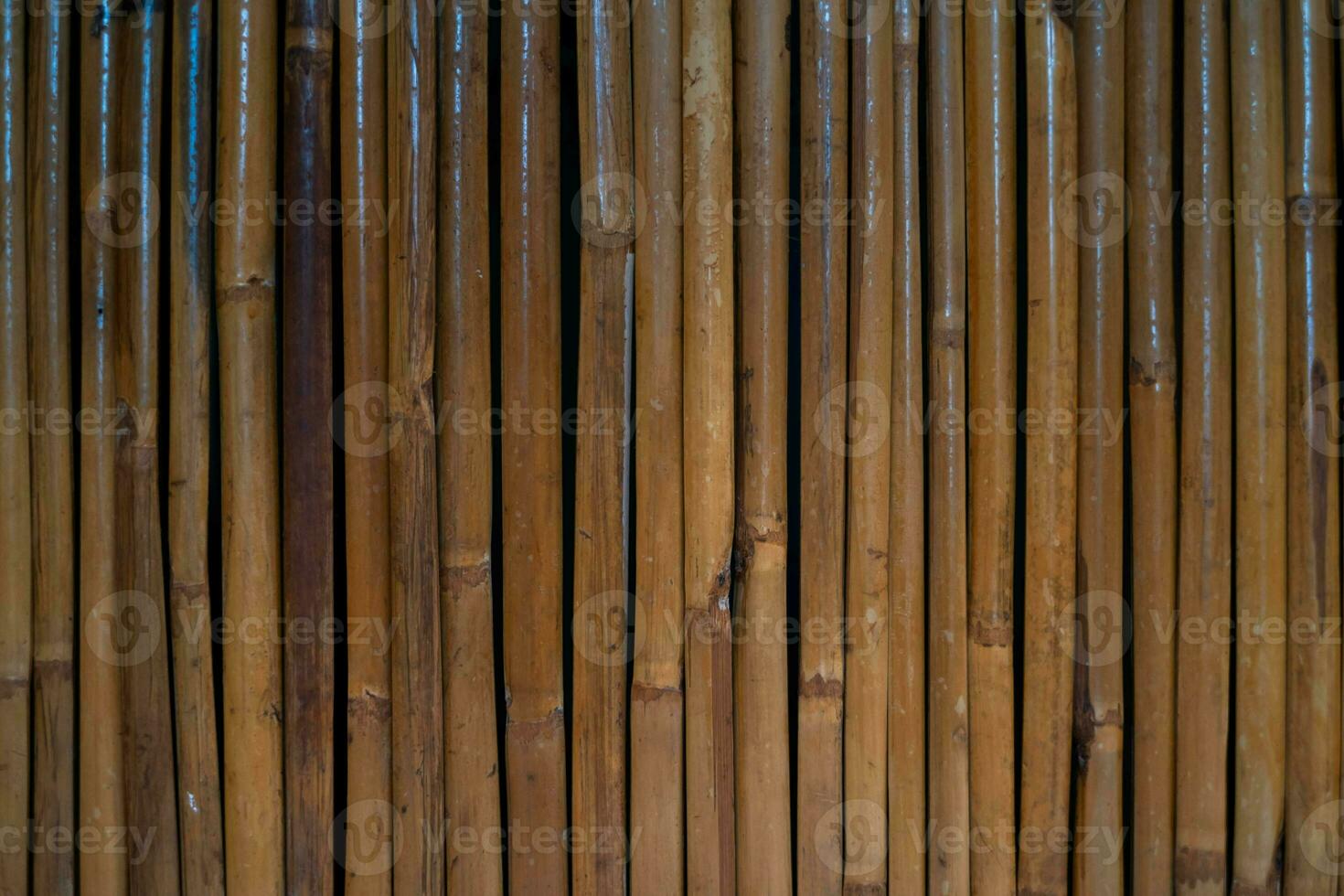 Brown bamboo wood wall pattern from nature, grunge tropical stick old decor texture asia japanese traditional, bunch bundle organic material growth zen oriental japan straight culture, abstract panel photo