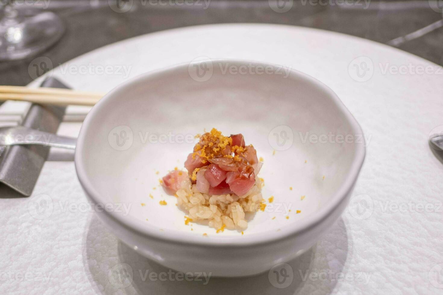 Delicious sushi and sashimi Japan food dinner on plate, meal, Omakase Japansese raw ingredient tuna fish seafood restaurant, healthy traditional Japanese food fresh gourmet, cuisine food and drink photo