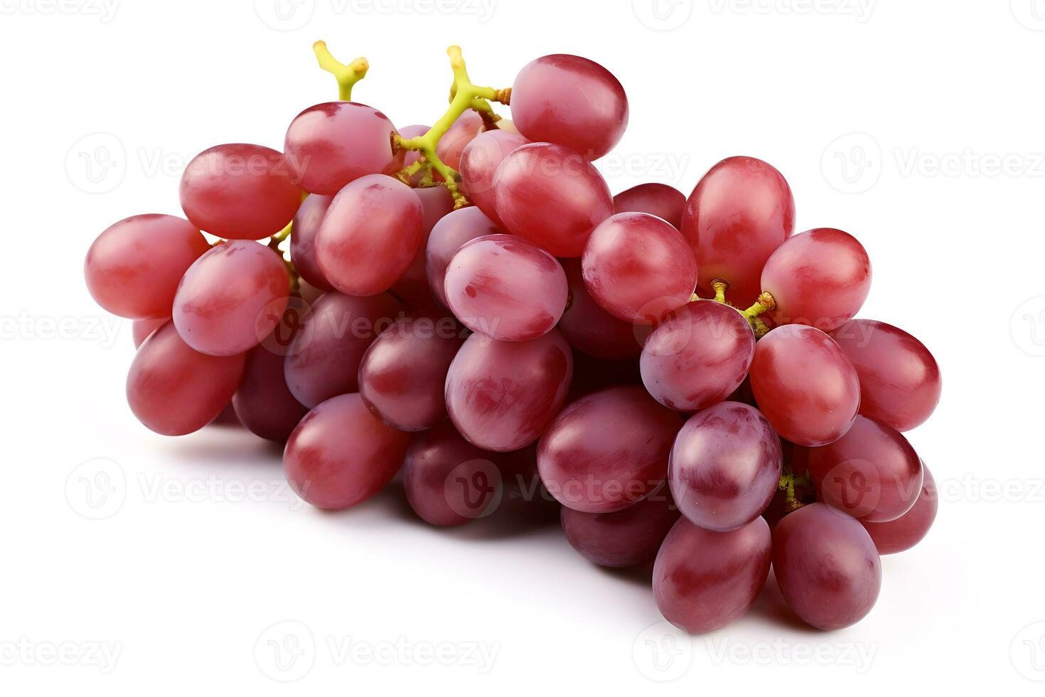 Grape isolated on white background AI Generated photo