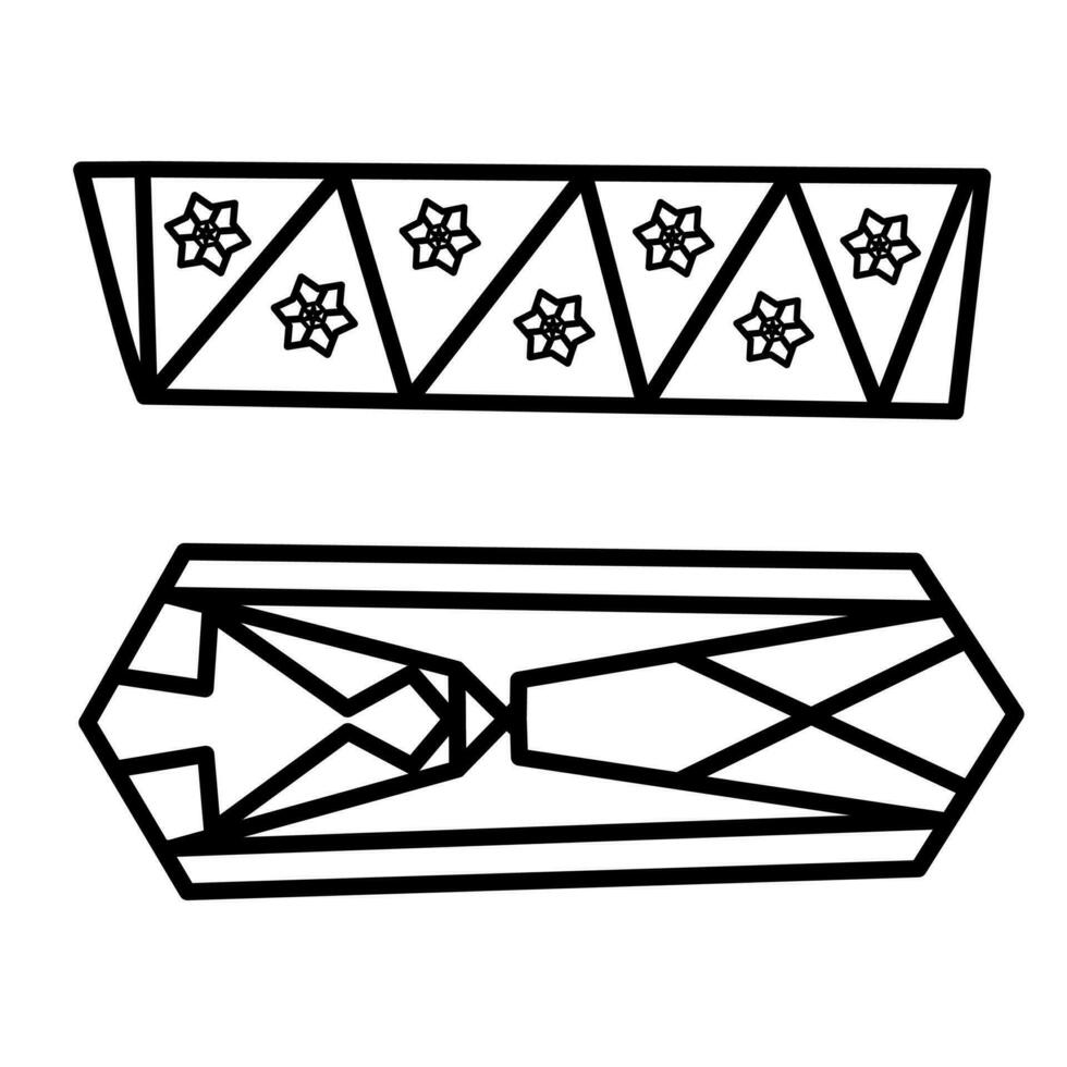 pattern on a white background vector