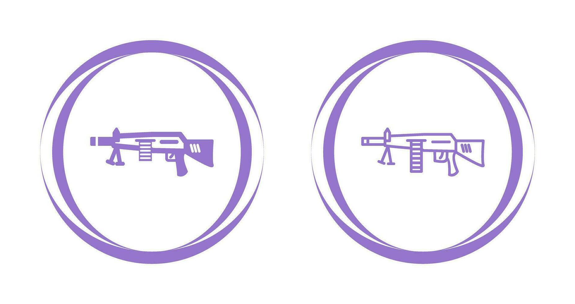 Machine Gun Vector Icon