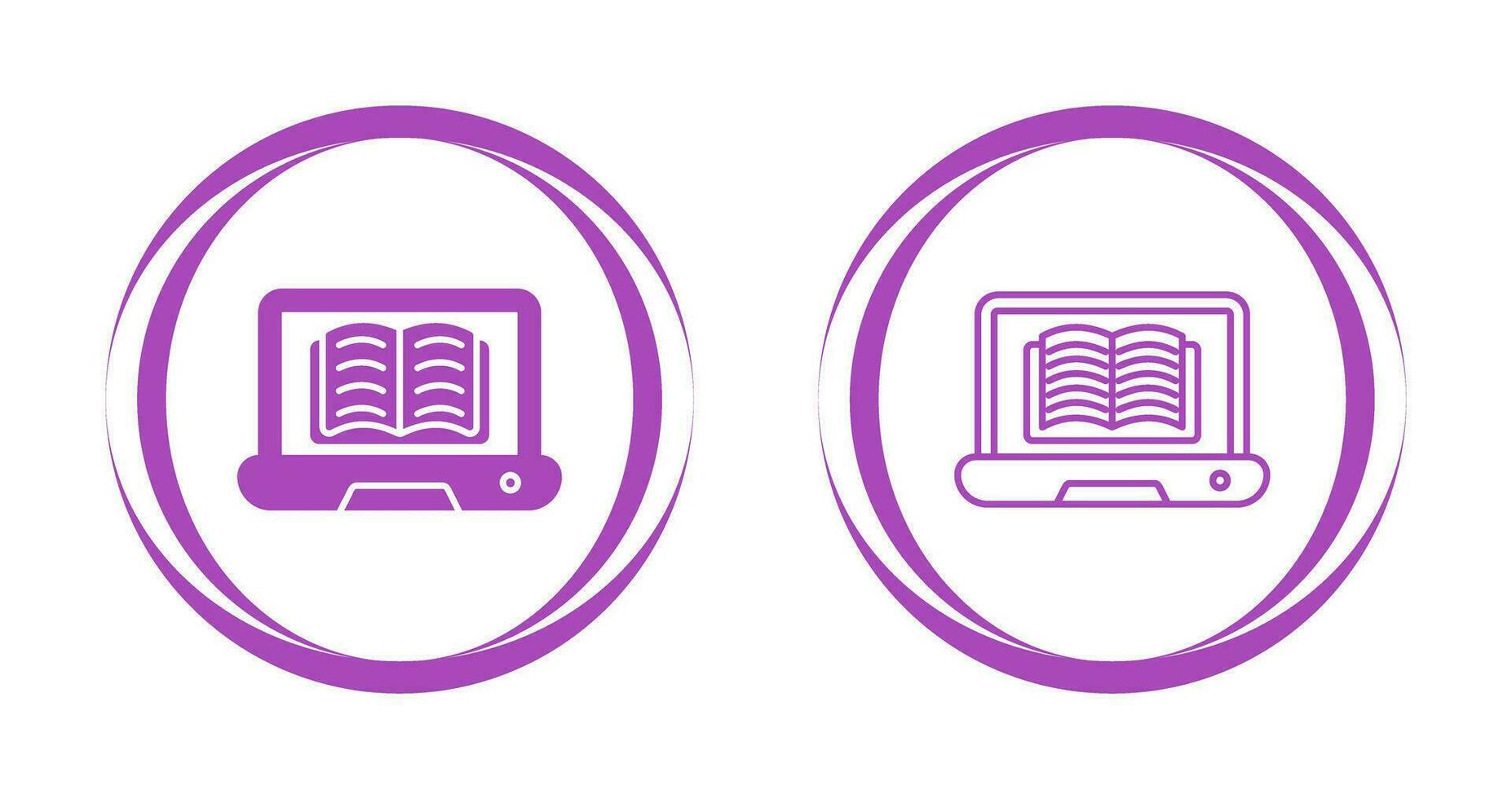 Online Library Vector Icon