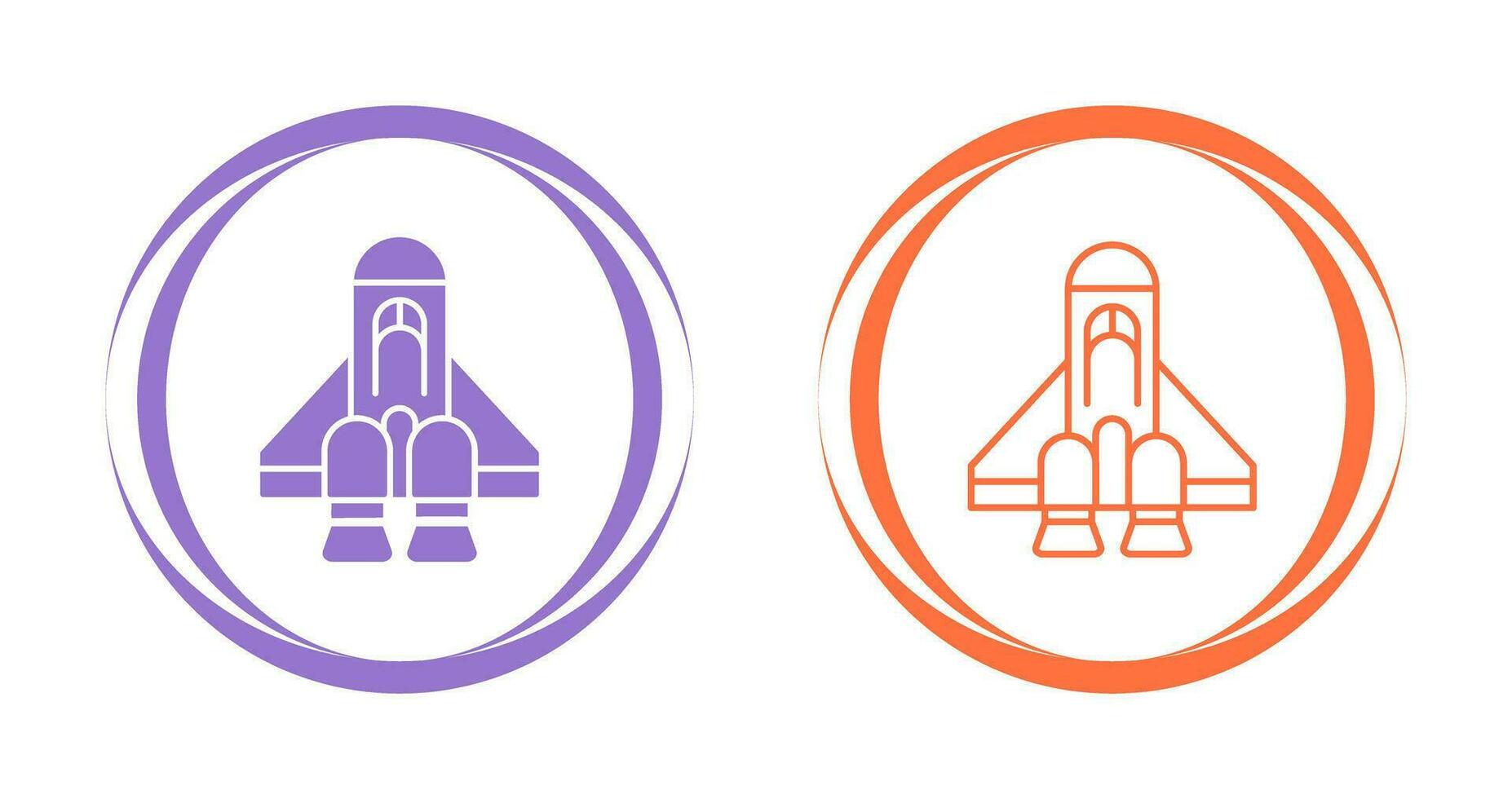 Spaceship Vector Icon