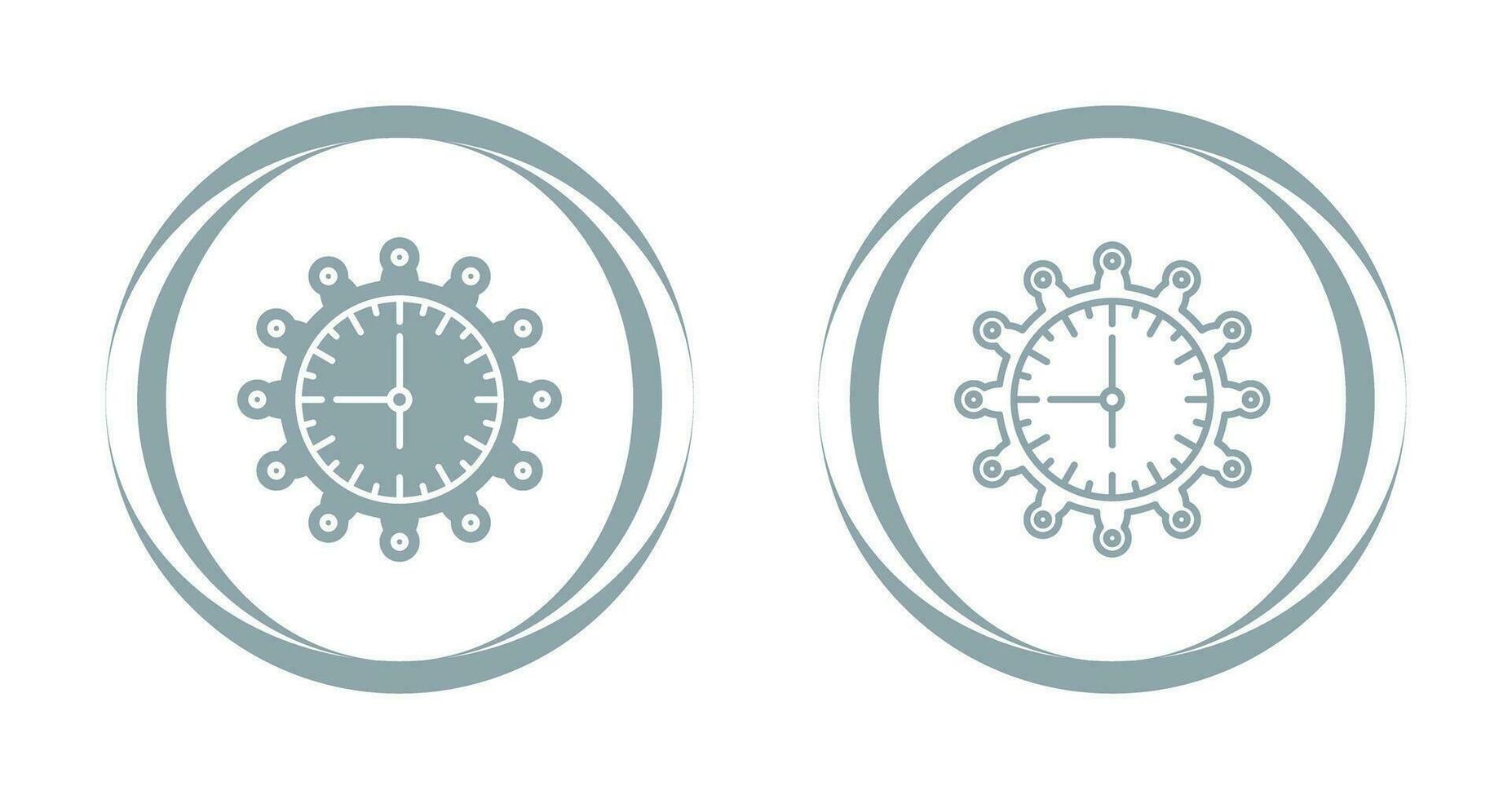 icono de vector de reloj