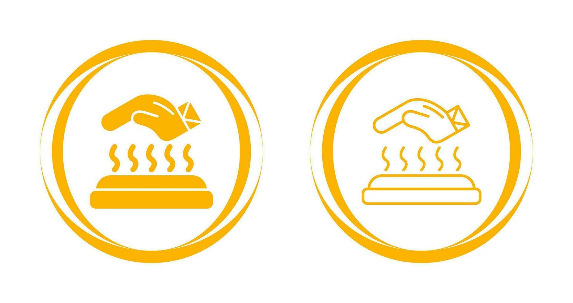 Hot Surface Vector Icon