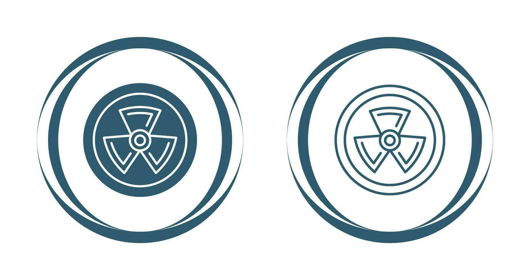 Radiation Vector Icon