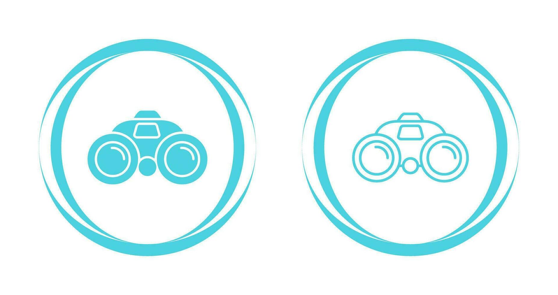 Binocular Vector Icon