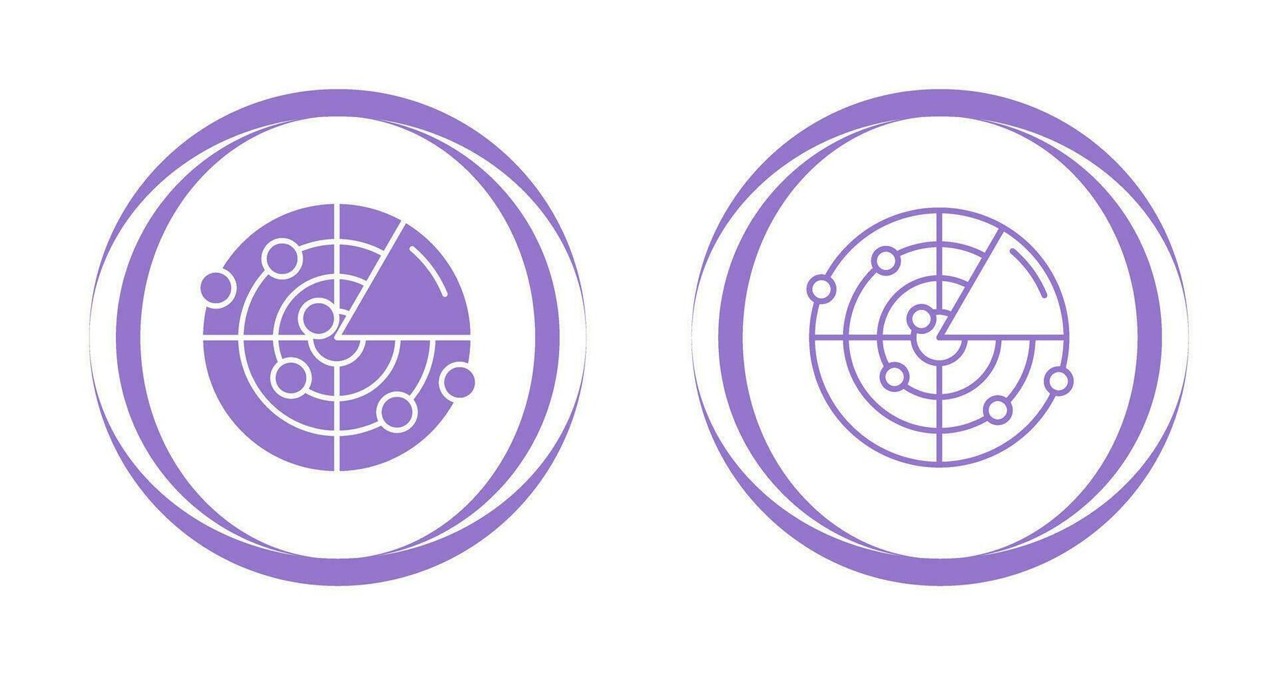 Radar Vector Icon