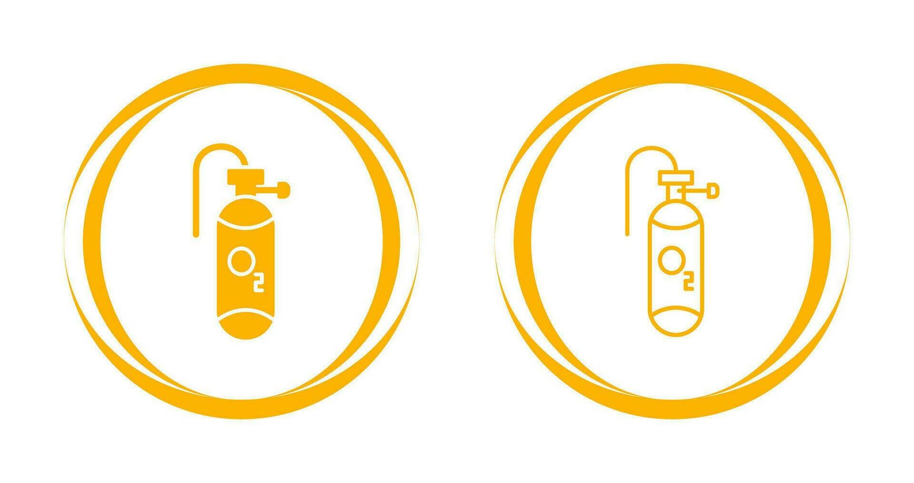 Oxygen Tank Vector Icon