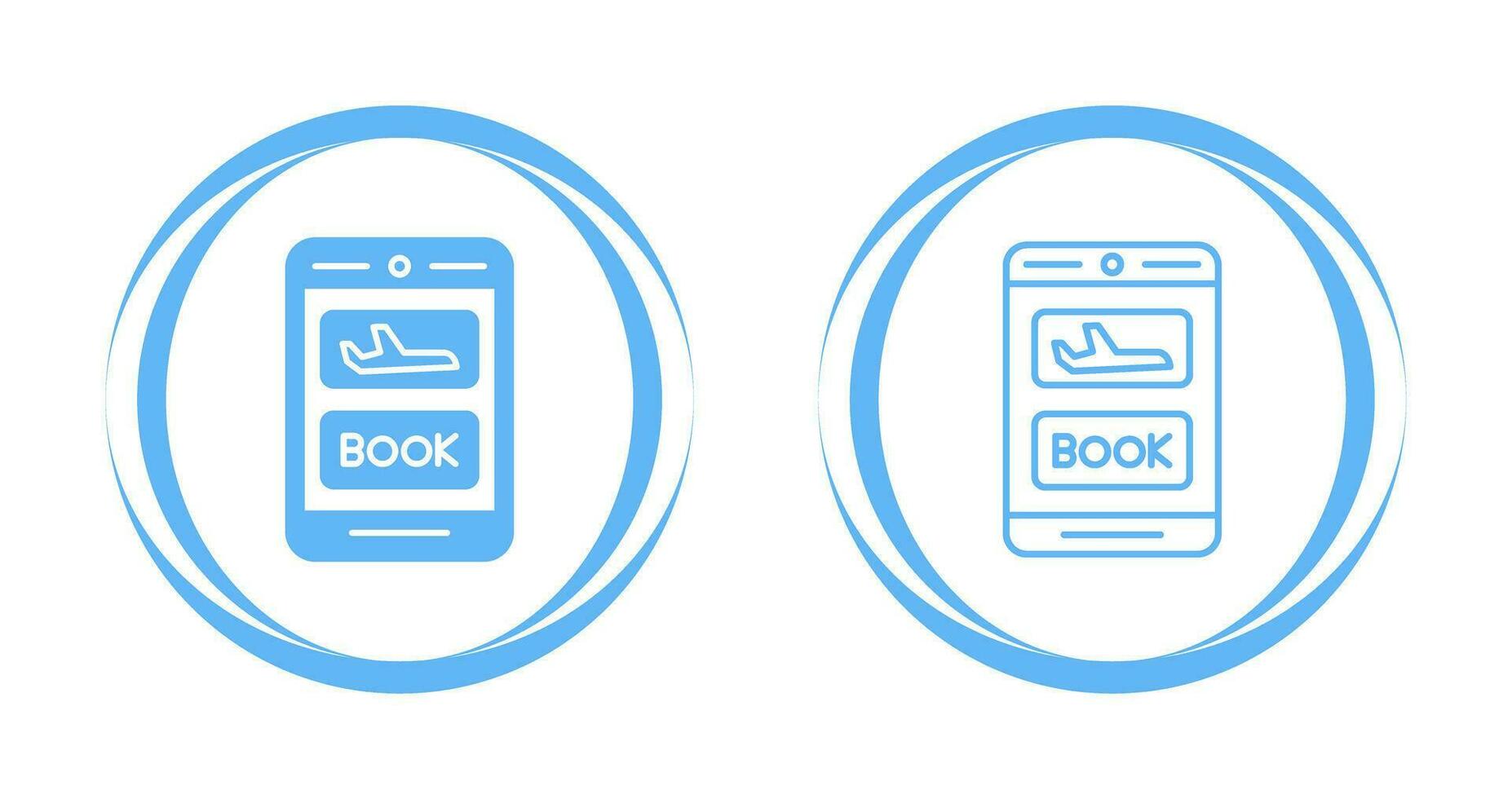 Online Booking Vector Icon