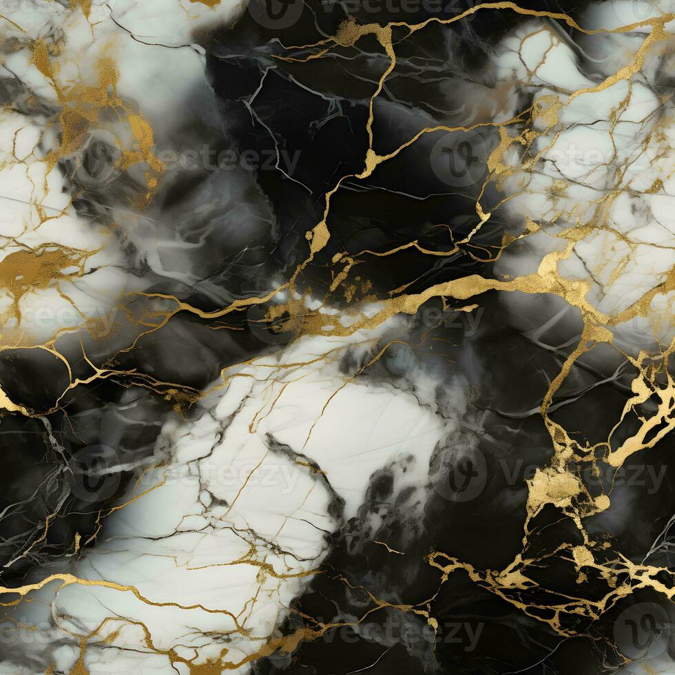 White Gold Luxury Abstract Marble Seamless Texture photo