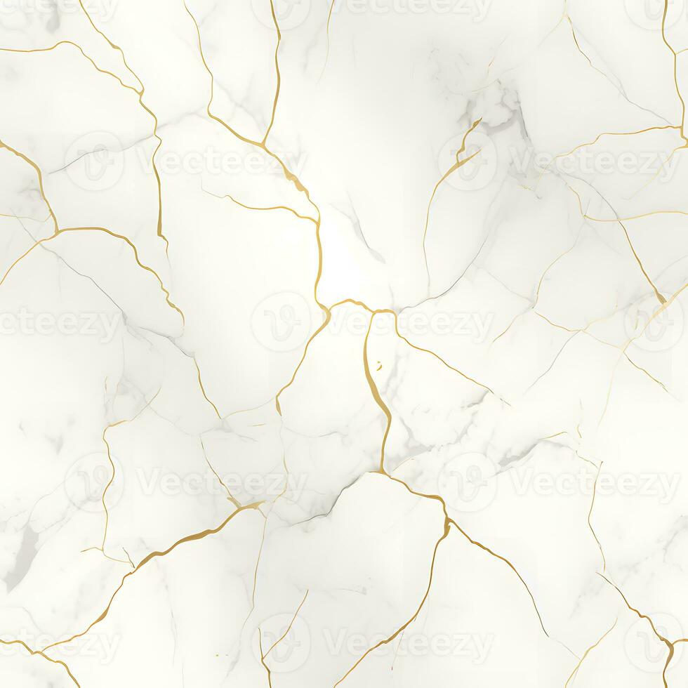 White Gold Luxury Abstract Marble Seamless Texture photo