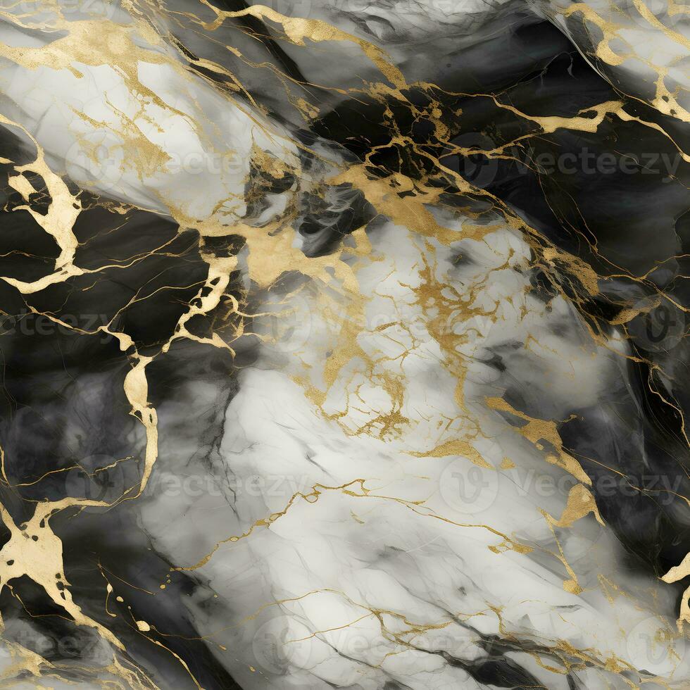 White Gold Luxury Abstract Marble Seamless Texture photo