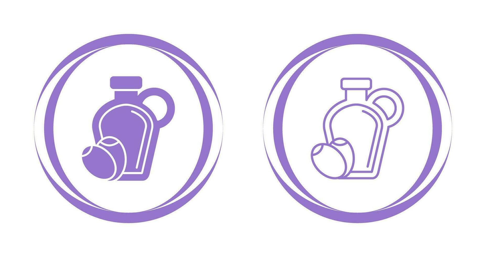 Olive Oil Vector Icon