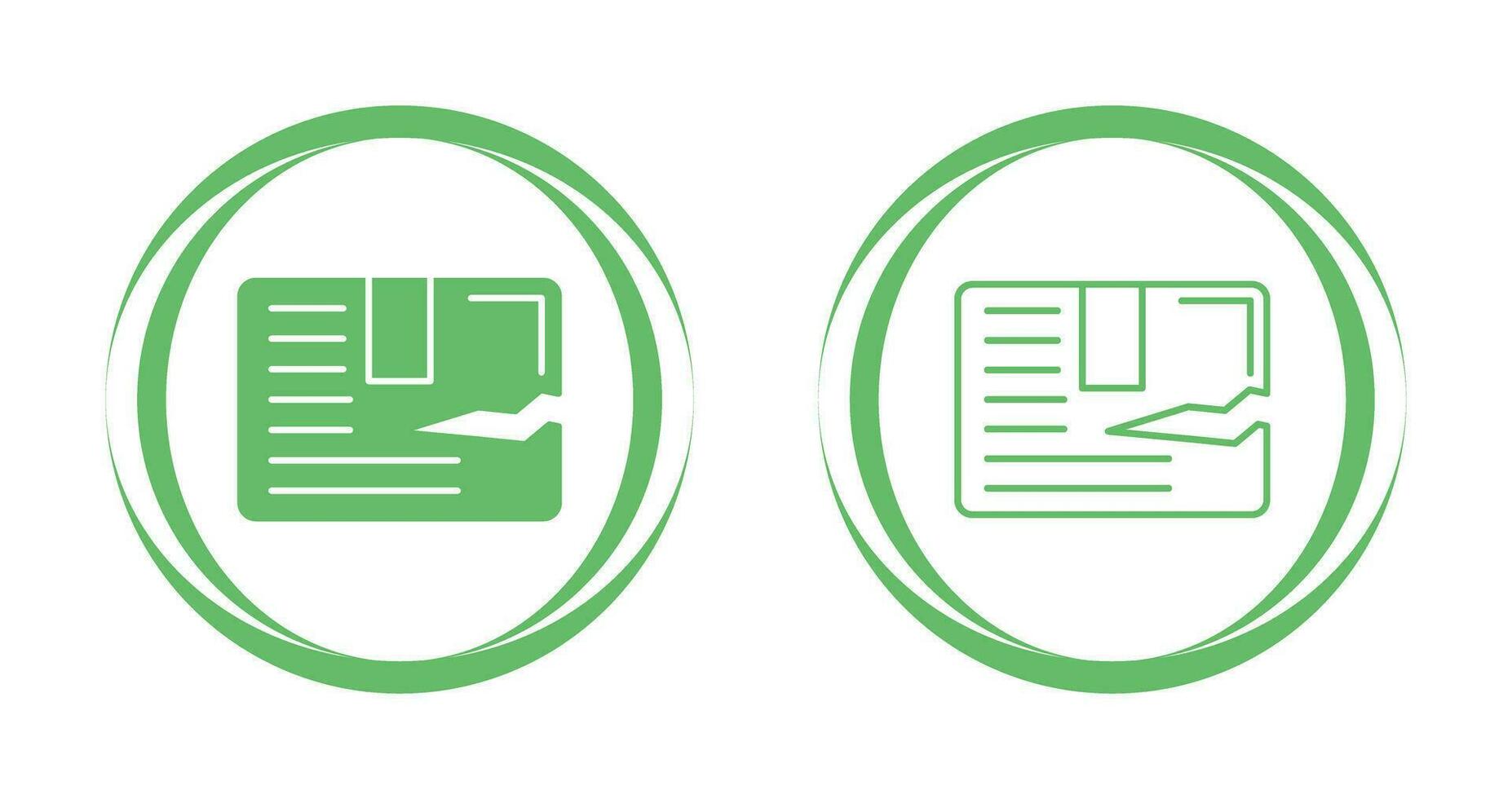 Damage Vector Icon