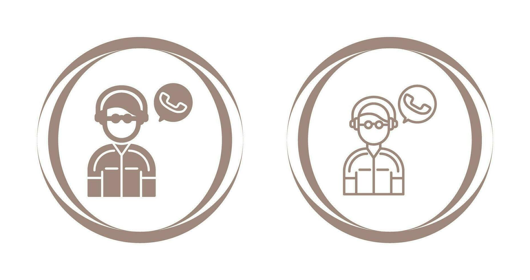 Contact Us Vector Icon