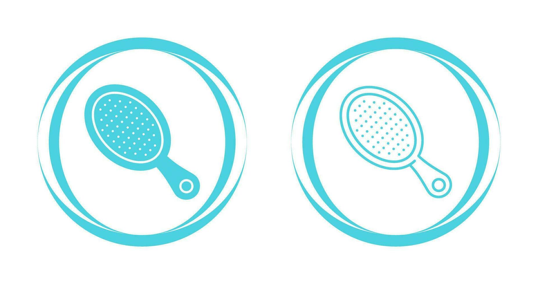 Hair Brush Vector Icon
