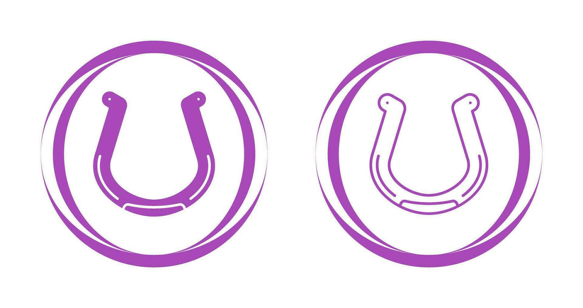 Horseshoe Vector Icon