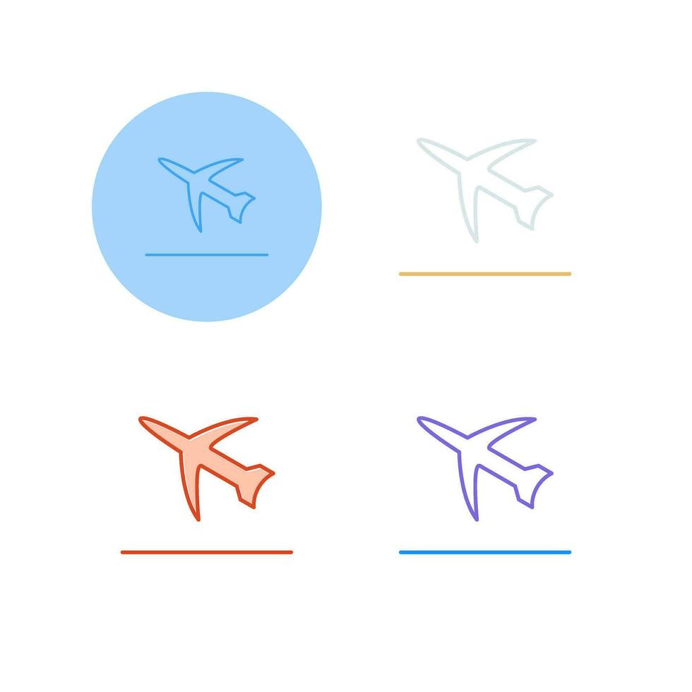 Flight Takeoff Vector Icon