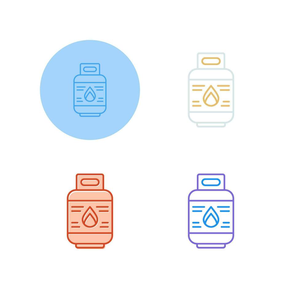 Gas Bottle Vector Icon