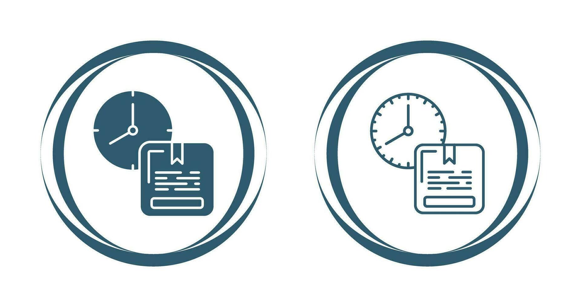 On Time Delivery Vector Icon