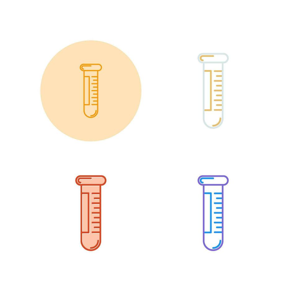 Sample Tubes Vector Icon