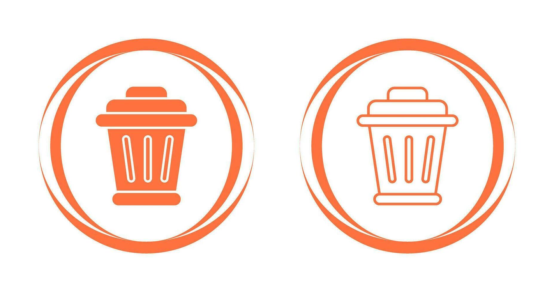 Garbage Vector Icon