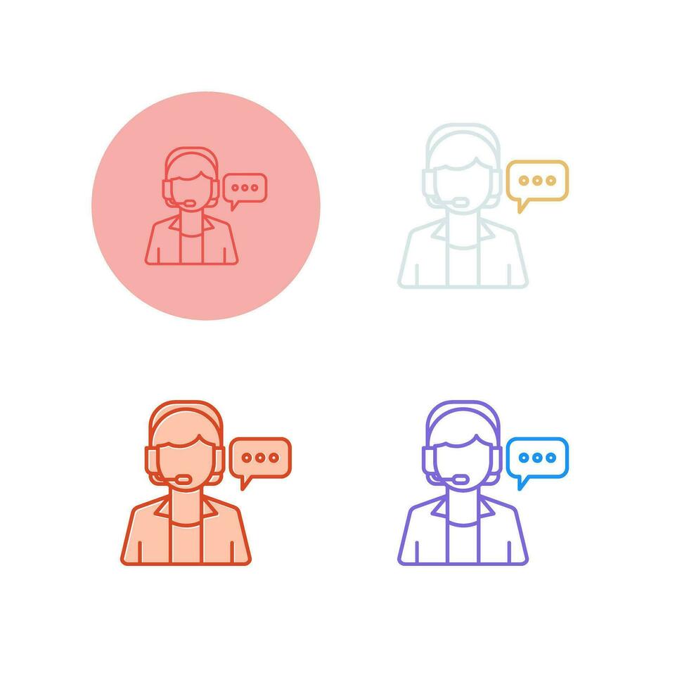 Customer Service Vector Icon